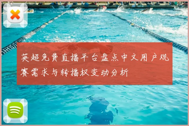 英超免费直播平台盘点中文用户观赛需求与转播权变动分析